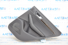Door trim card rear right Audi Q5 8R 09-17 black, scratches