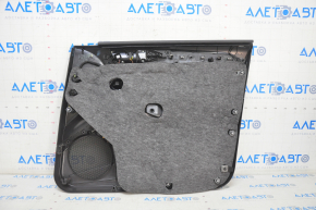 Door trim card front left Audi Q5 8R 09-17 black, break crepe, scratches