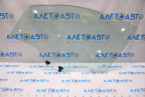 Glass of the front left door Nissan Leaf 13-17 scratches