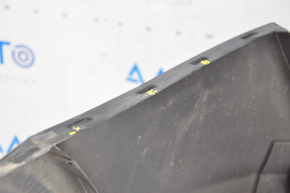 Bare rear bumper Audi Q5 8R 09-17 black, broken, cracks, broken fasteners
