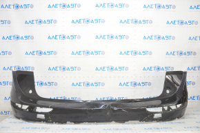 Bare rear bumper Audi Q5 8R 09-17 black, broken, cracks, broken fasteners