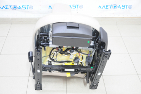 Driver's seat BMW X1 F48 16-19 with airbag, electric, heated, with memory, leather beige Oyster