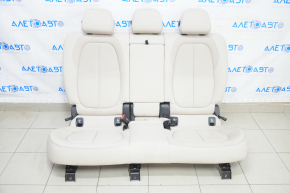 Rear row of seats 2 row BMW X1 F48 16-22 one-piece, leather beige Oyster