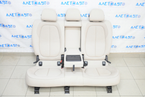 Rear row of seats 2 row BMW X1 F48 16-22 one-piece, leather beige Oyster