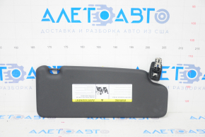 Left visor BMW X1 F48 16-22 black, without hook