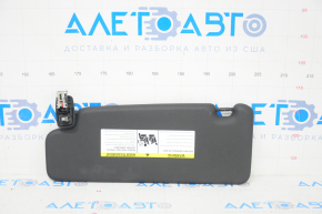 Right visor BMW X1 F48 16-22 black, without hook