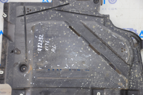 Left fuel tank guard BMW X1 F48 16-22 worn