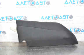 Right rear seat side bolster for Honda Accord 18-22, black cloth