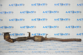 Intake pipe with catalytic converter VW Tiguan 09-17 with lambda probe, wire cut off