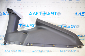 Tesla Model Y 20 Upper Right Rear Pillar Trim - Black, Scratched