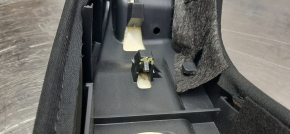 Side trim rear seats left Subaru Legacy 15-19 cloth black, broken fastening