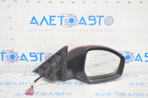 Side mirror right Jaguar F-Pace X761 17-16 pins, turn signal, auto-dimming, heating, backlight, BSM, red