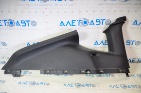 Upper left rear pillar trim Tesla Model Y 20 - black, worn