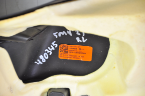 Upper left rear pillar trim Tesla Model Y 20 - black, worn
