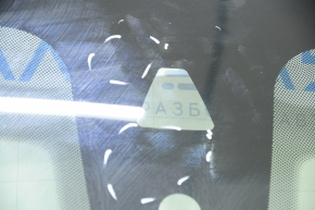 Windshield BMW X1 F48 16-21 XYG, for rain sensor, for camera and projection, heating for camera, chip repaired, abrasion, sand