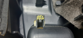 Side trim rear seats right Subaru Legacy 15-19 cloth black, broken fastening