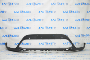 Front bumper lip BMW X1 F48 16-19 structure for parking sensors, scratches