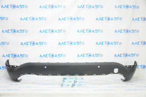 Rear bumper lower part BMW X1 F48 16-22 structure for parking sensors, scratches