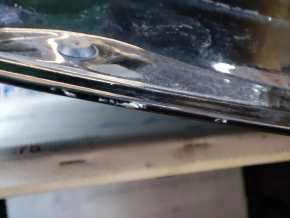 Tesla Model Y 20 bare trunk door with glass - black PBSB, with brake light, minor scratches, scratches on the edge
