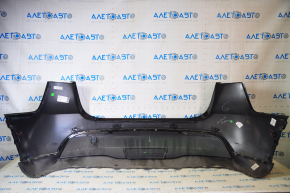 Rear bumper assembly Tesla Model Y 20- 2 parts with parking sensors, reflectors and plug black PBSB, scratches