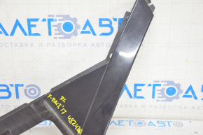 Door trim side rear left Jaguar F-Pace X761 17- rear, black gloss, for polishing