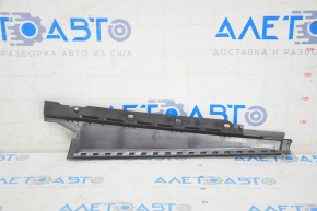Door trim side rear left Jaguar F-Pace X761 17- front, black gloss, for polishing