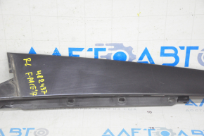 Door trim side rear left Jaguar F-Pace X761 17- front, black gloss, for polishing