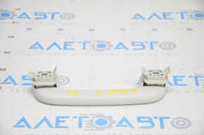 Ceiling handle front right Jaguar F-Pace X761 17- gray