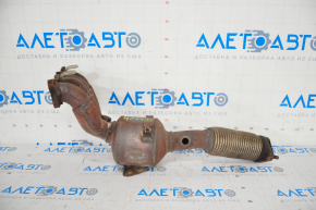 Exhaust manifold with catalytic converter Ford Fiesta 11-19 1.6