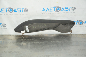 Rear Seat Side Trim Right Chrysler 200 15-17 Black Cloth, Rusty Fasteners