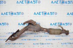Exhaust manifold with catalytic converter Ford Focus mk3 11-16 2.0 broken bolts, torn mesh