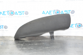 Rear seat side trim left Dodge Charger 11 - black cloth with leather insert, torn, burnt