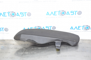 Rear seat side trim left Dodge Charger 11 - black cloth with leather insert, torn, burnt