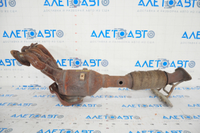 Exhaust manifold with catalytic converter Ford Focus mk3 11-18 2.0 mesh torn