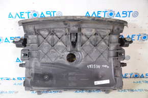 Diffuser radiator shroud assembly Tesla Model Y 20- with radiator and louvers