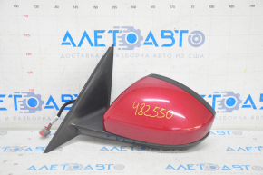 Left side mirror Jaguar F-Pace X761 17-18 pins, turn signal, auto-dimming, heated, BSM, backlight, red