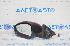 Left side mirror Jaguar F-Pace X761 17-18 pins, turn signal, auto-dimming, heated, BSM, backlight, red