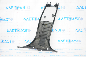 Center pillar trim lower left BMW X1 F48 16-22 black, scratches