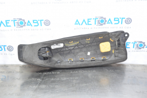 Side trim rear seats left Nissan Altima 13-18 velour black, for cleaning, burnt