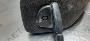 Side trim rear seats left Nissan Altima 13-18 velour black, for cleaning, burnt