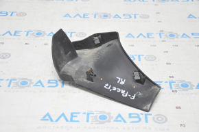 Left tailgate hinge trim Jaguar F-Pace X761 17- on the door