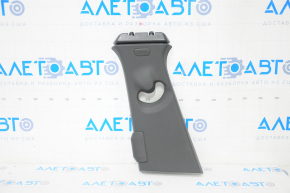 Center pillar trim upper belt left BMW X1 F48 16-22 dark gray, scratches
