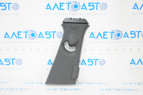 Center pillar trim upper belt right BMW X1 F48 16-22 dark gray, scratches
