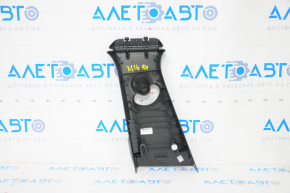 Center pillar trim upper belt right BMW X1 F48 16-22 dark gray, scratches