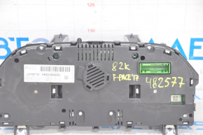 Instrument cluster Jaguar F-Pace X761 17-21 AJ126 82k