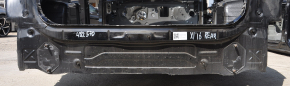 Rear panel BMW X1 F48 16-22 2 parts. black, on the body