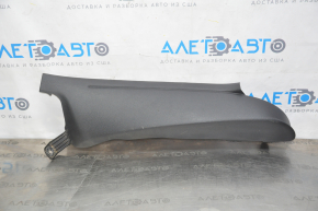Rear pillar trim lower right VW Passat b7 12-15 USA black, scratches