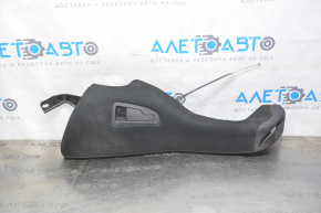 Side trim rear seats left Subaru Outback 15-19 black cloth, minor scratches