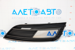 Front bumper grille left Audi A4 B8 13-16 rest