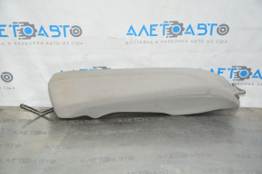 Side trim rear seats right Hyundai Sonata 15-17 rag gray, dents, for dry cleaning